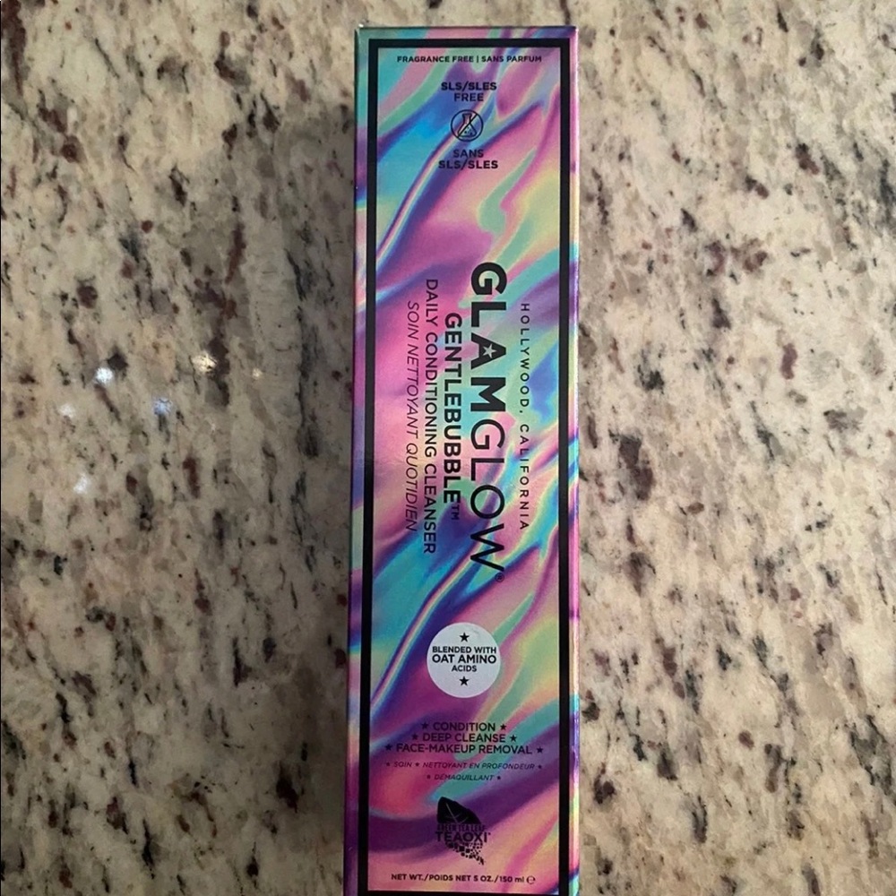 Glam glow gentle bubble